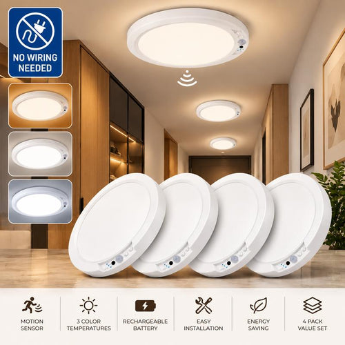 Wireless Motion Sensor Ceiling Light